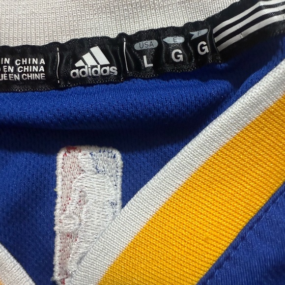 Stephen Curry Basketball Jersey Shirt Golden State Warriors ADIDAS Adult L - Picture 9 of 11